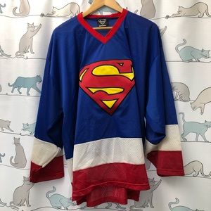 Vintage Superman Hockey Jersey